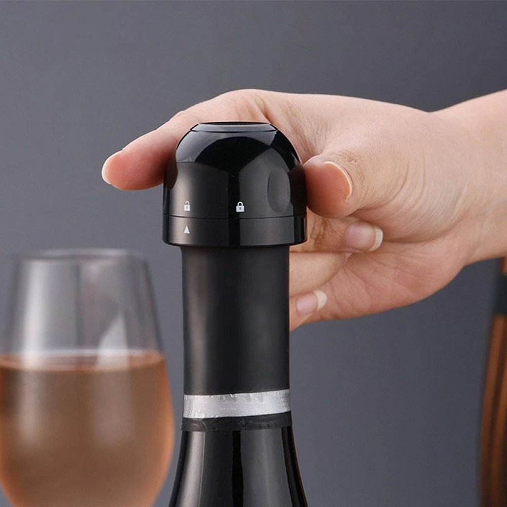 Silicone Sealed Wine, Beer, Champagne Stopper