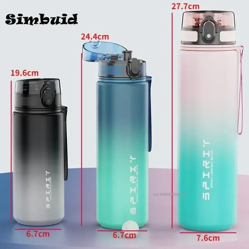 ActiveHydrate Leak-Proof Sports Water Bottle – Portable Gym Water Bottle for Travel, Fitness & Outdoor Hydration