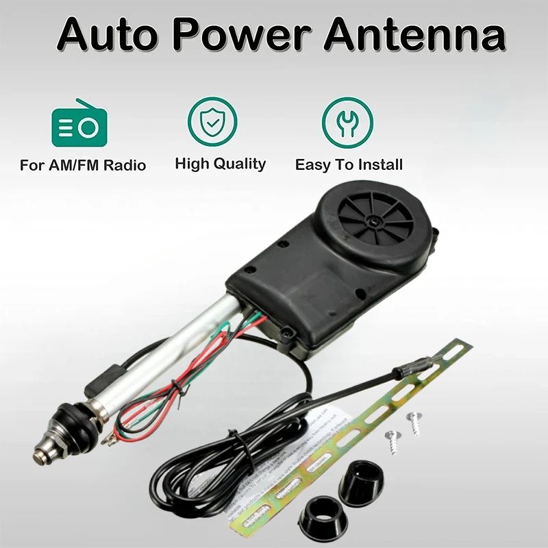 Mercedes Power Antenna Replacement Kit – 12V AM/FM Exterior Aerial for W140, W126, W124 & W201