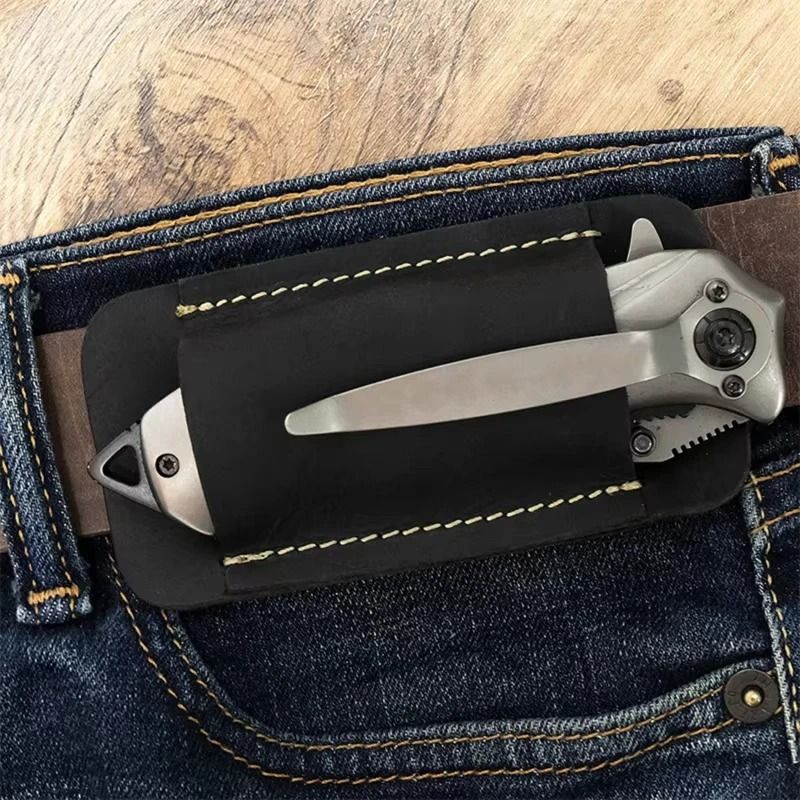EDC Handcrafted Leather Multi-Tool Sheath
