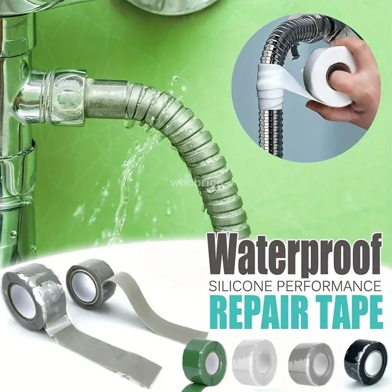 Waterproof Silicone Self Adhesive Repair Tape for High Pressure Pipe Sealing