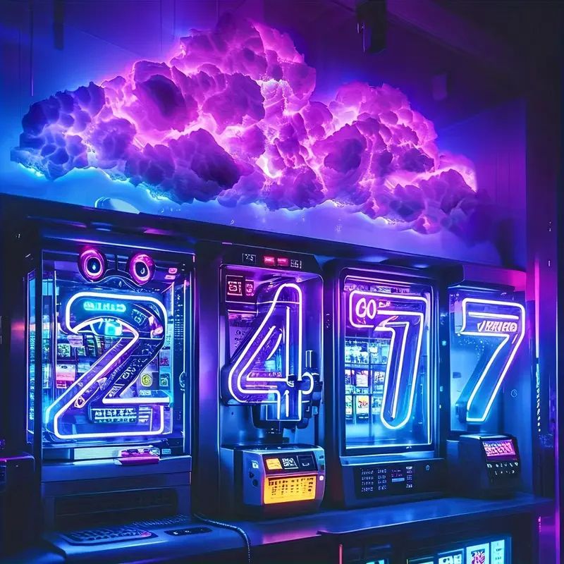 39.3 inch 3D Thunder Cloud LED Ambient Light