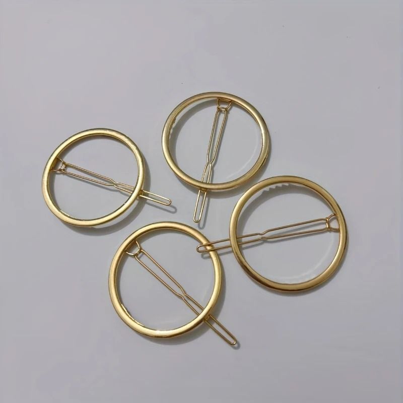6 pcs Elegant Round Hairpins Set