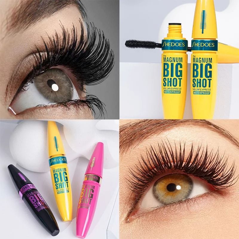 BoldStay Waterproof Black Mascara Lengthening and Thickening Cream