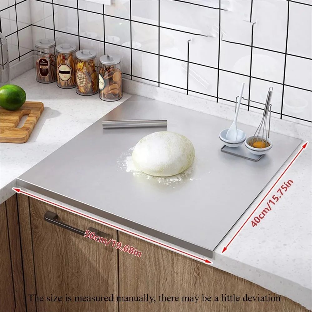 Stainless Steel Kitchen Cutting Board Pro – Hygienic, Durable & Non-Slip Food Prep Surface