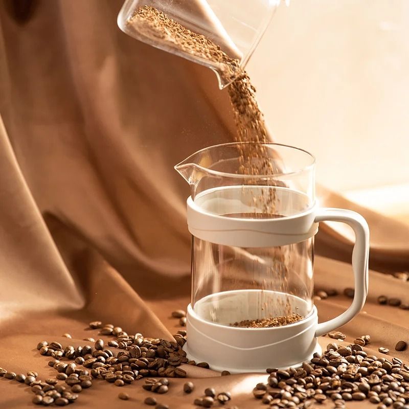 Essential Glass French Press – Multi-Use Coffee & Tea Brewer