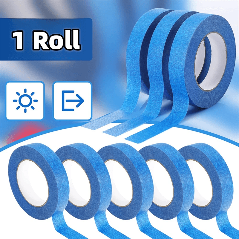 Multi Surface Paint Masking Tape Easy Removal for Clean Lines and Crafts