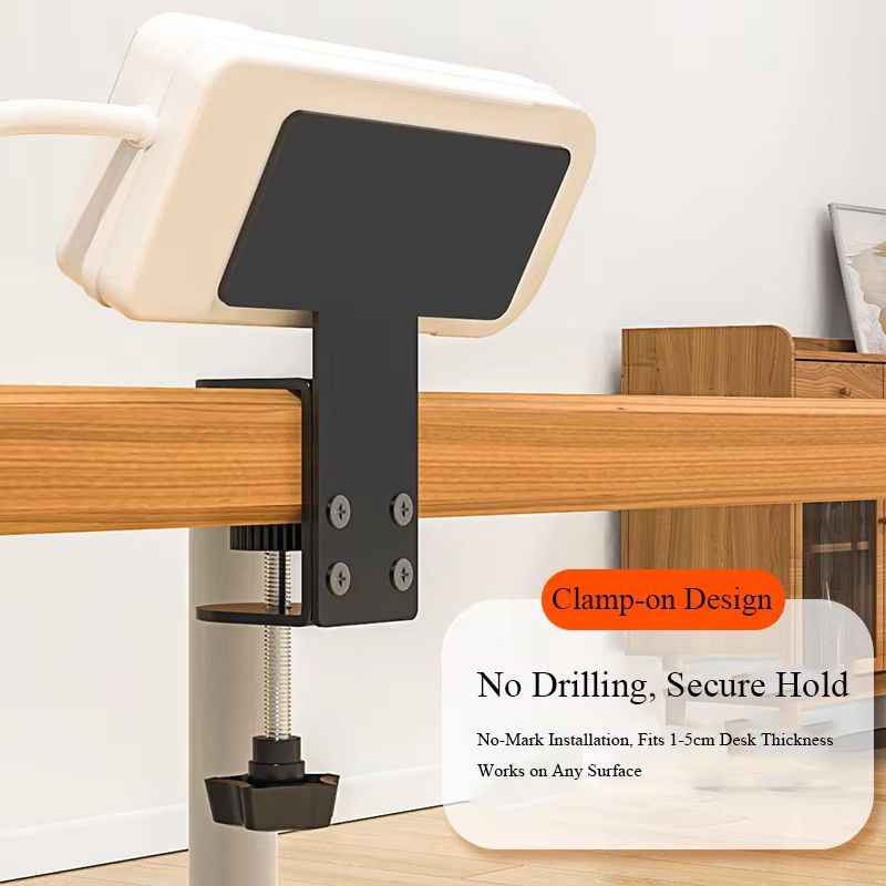 Under Desk Power Strip Holder – No-Drill Cable Management Tray & Organizer for Clean Workspaces