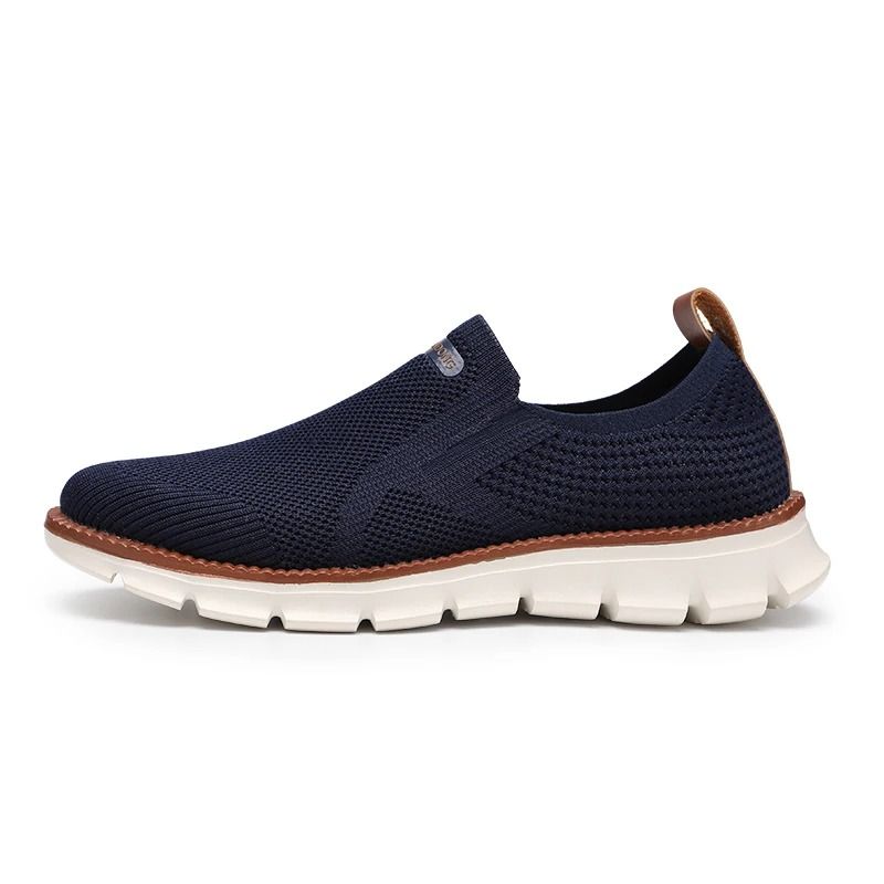 Men Breathable Mesh Loafers Lightweight Summer Fashion Trainers