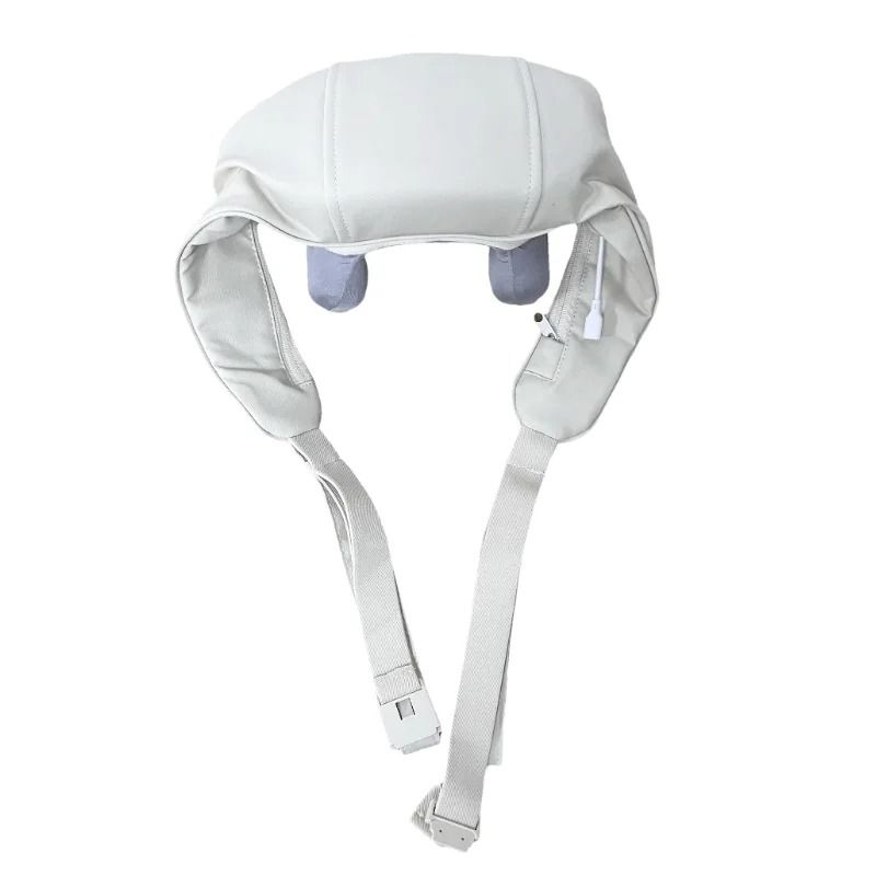 Wireless Neck and Back Massager with Heat and 3D Kneading