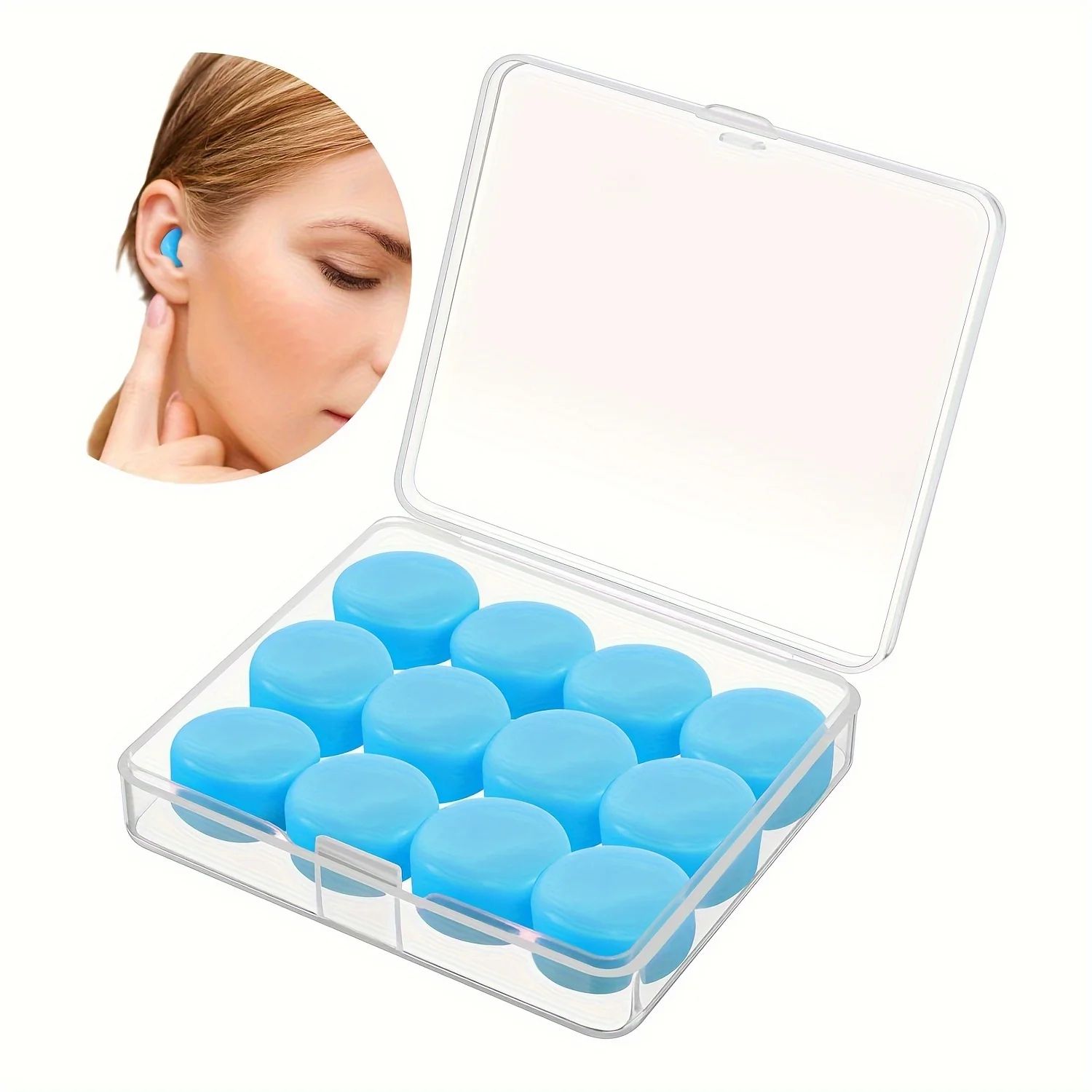 Reusable Silicone Sleep Ear Plugs