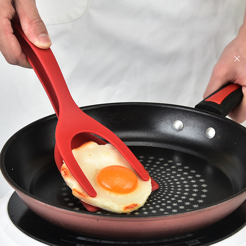2 in 1 Non Stick Grip Flip Whale Spatula