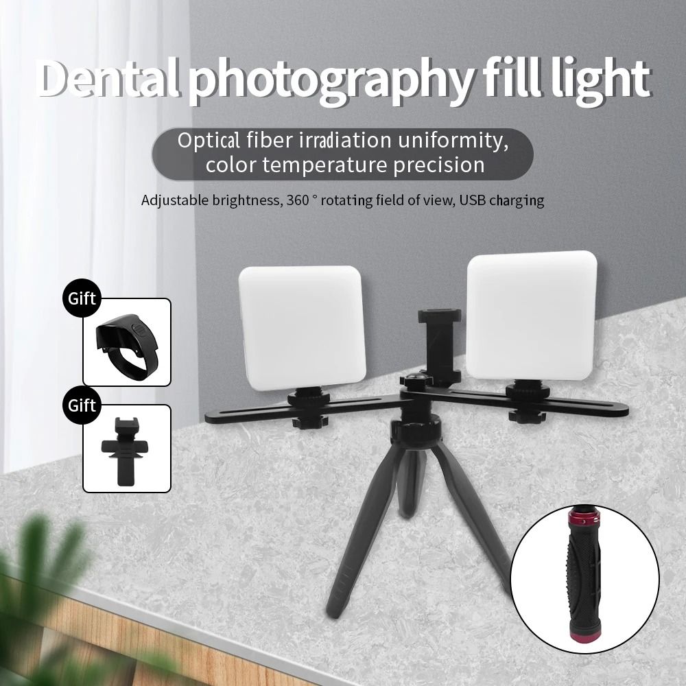 Dental Mobile Photography LED Light with Bluetooth Control