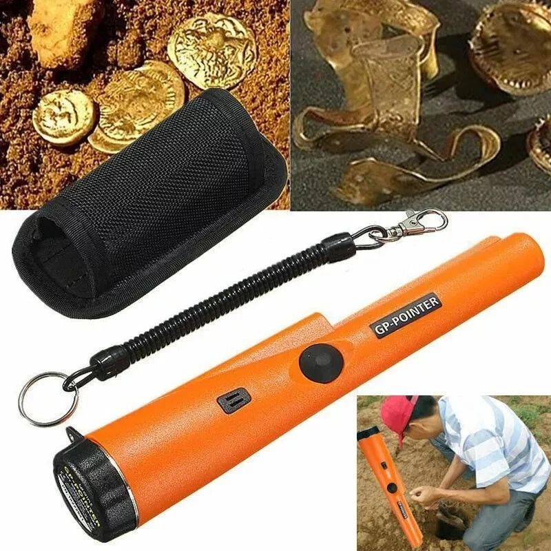 Pro Pinpointer Pointer Probe, Metal Detector HandHeld, Waterproof Sensitive Tester for Easy Treasure Hunting