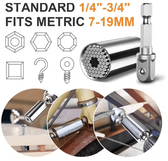 Universal Magic Socket Tool Set