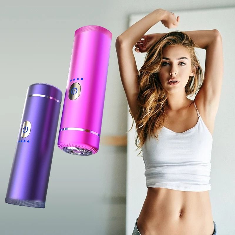 Facial Hair Remover Trimmer Rechargeable for Women Eyebrow Nose Bikini