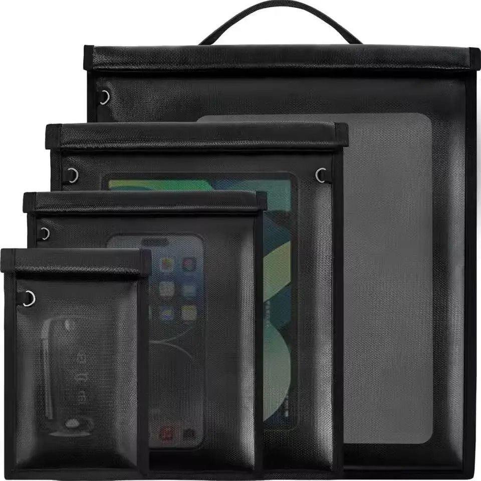 RFID Blocking Signal Shielding Pouch for Car Keys and Mobile Phones