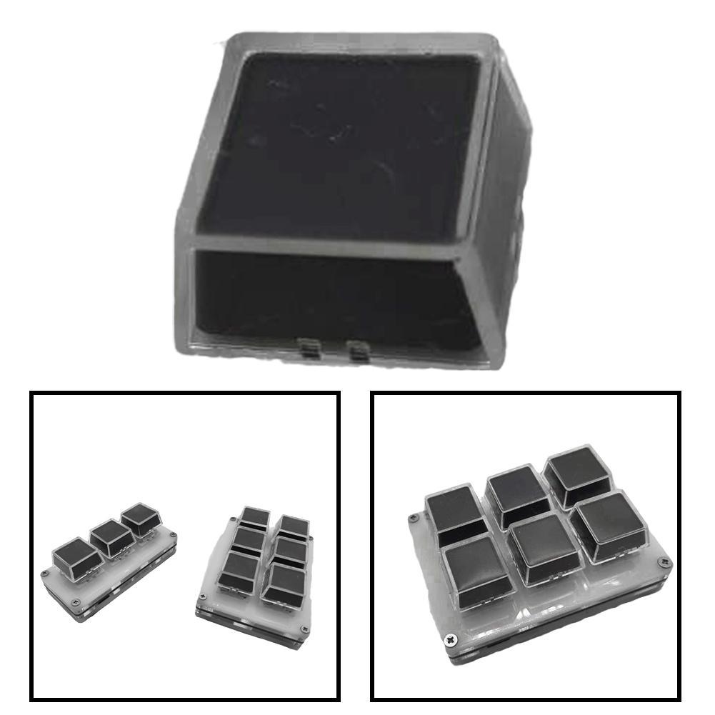 Transparent Double-Layer Keycaps for Custom Keyboards – MX Switch Protection