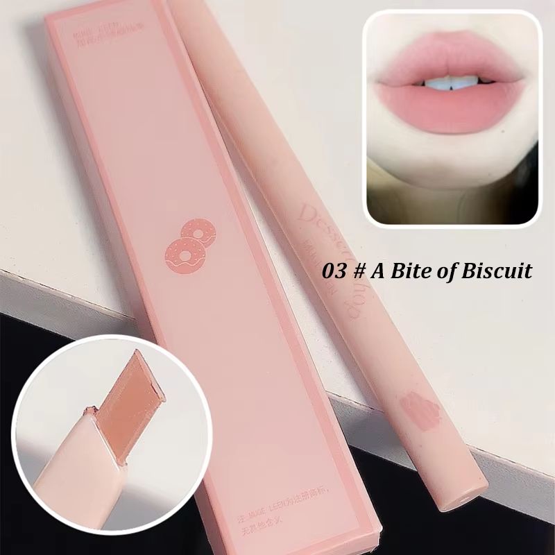 Dessert Automatic Lip Liner Waterproof Long Lasting Twist Up Lip Outline Pencil