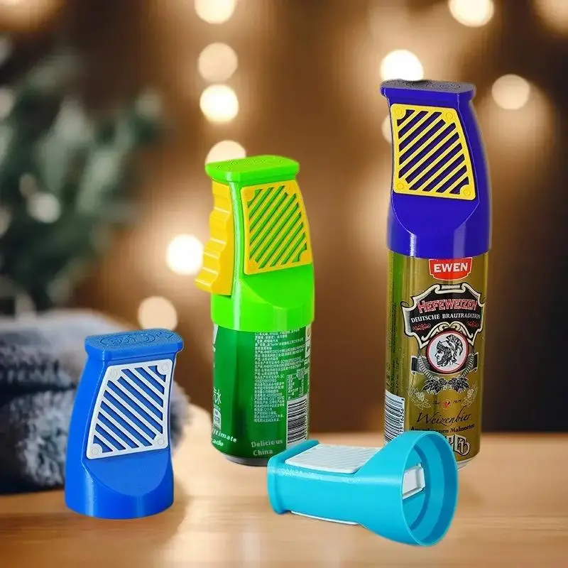 Printed Ergonomic Can Opener Portable, Wear-Resistant Beverage Tool for Easy Beer & Beverage Opening