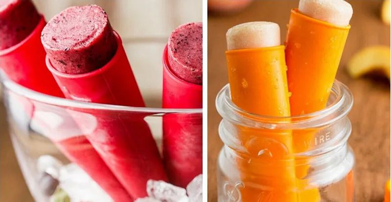 5-Piece Silicone Popsicle Maker Set