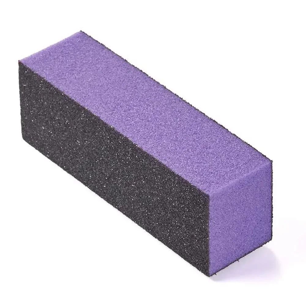 Sponge Nail Buffer Blocks 3 Way Nail Polishing Manicure Set 100 Pack