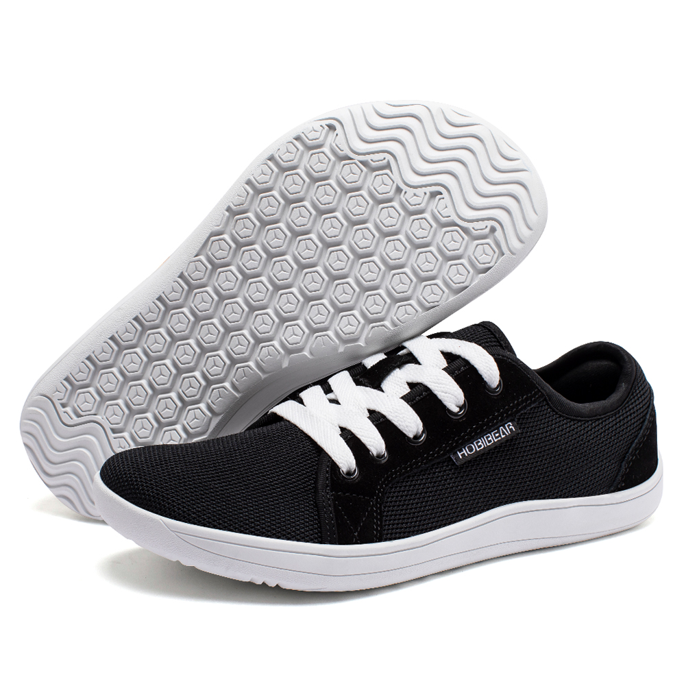 Wide Barefoot Shoes for Outdoor Running, Zero Drop Minimalist Sneakers for Natural Movement & Everyday Comfort