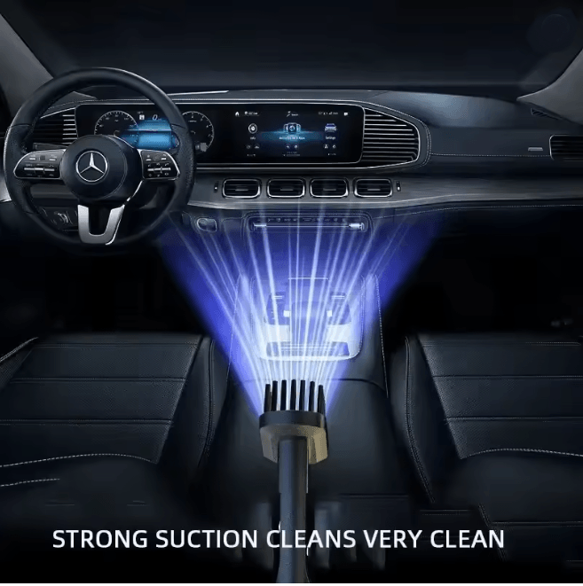 CleanJet 120W Cordless Car Vacuum Cleaner Portable Handheld Suction Cleaner