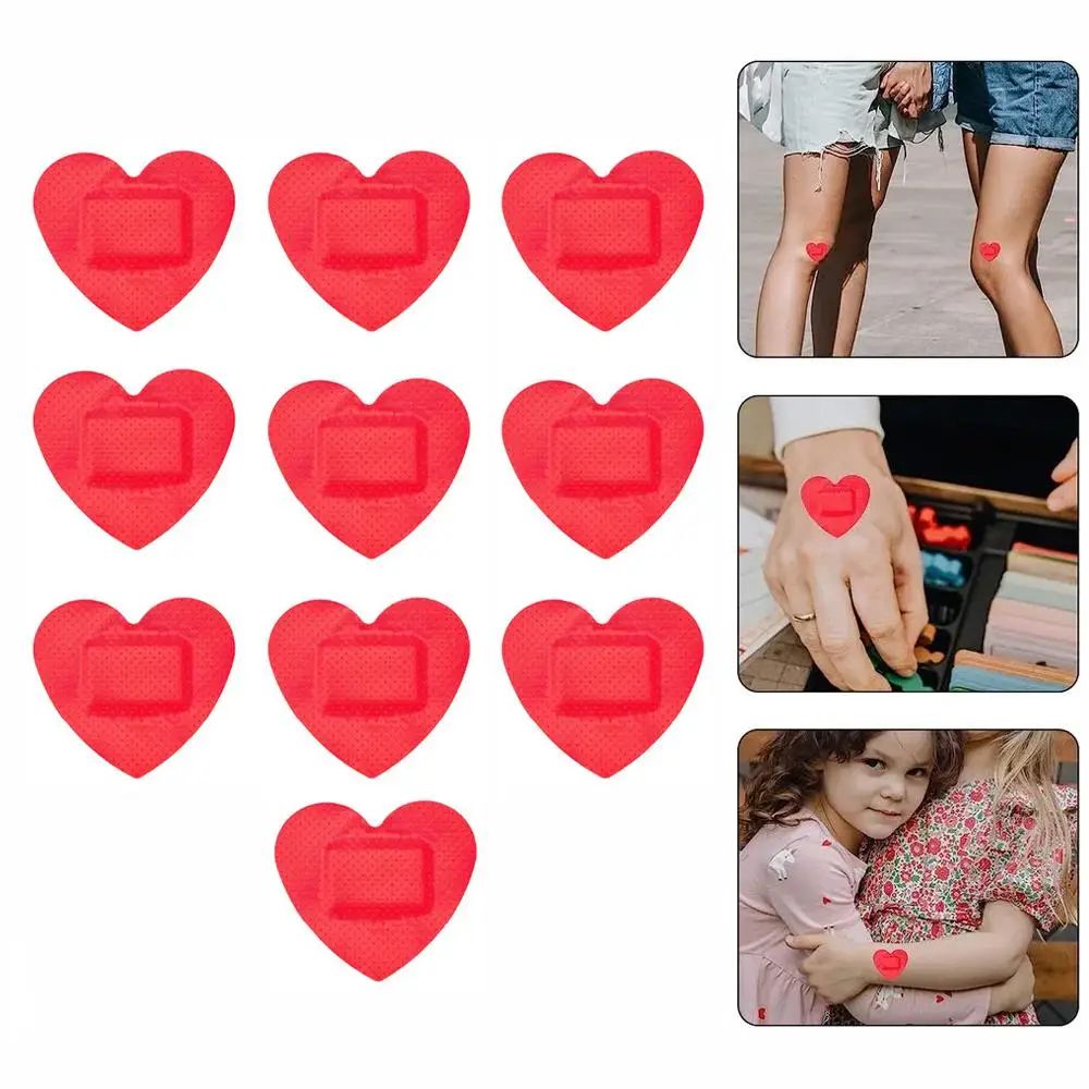 Heart Shaped Hydrocolloid Bandages