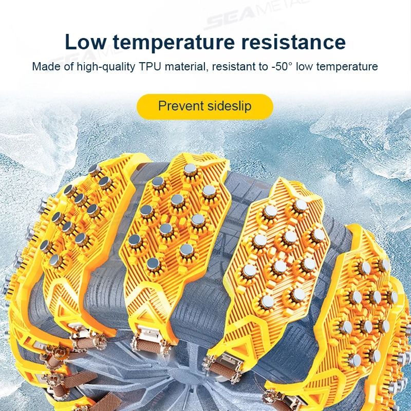 Universal Heavy-Duty Car Snow Tire Chains