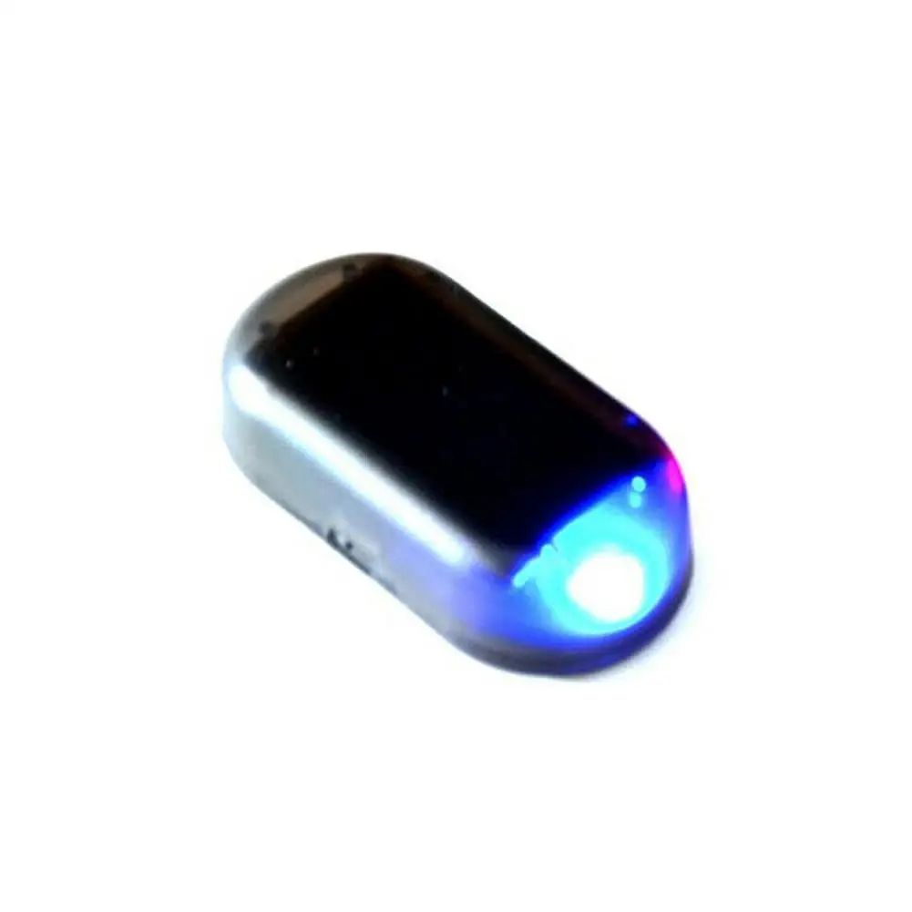 SolarGuard Dummy Car Alarm Light – Solar Powered Fake Security LED Anti-Theft Warning