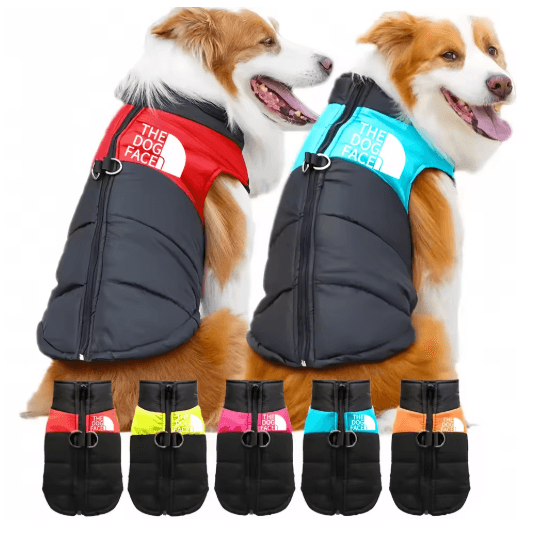 Winter Dog Hoodie Sports Coat Warm Autumn and Winter Pet Clothing for Large Dogs