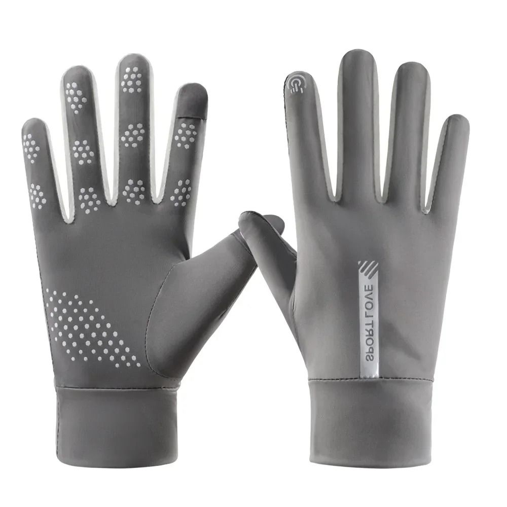Professional Lightweight Ice-Silk Running Gloves