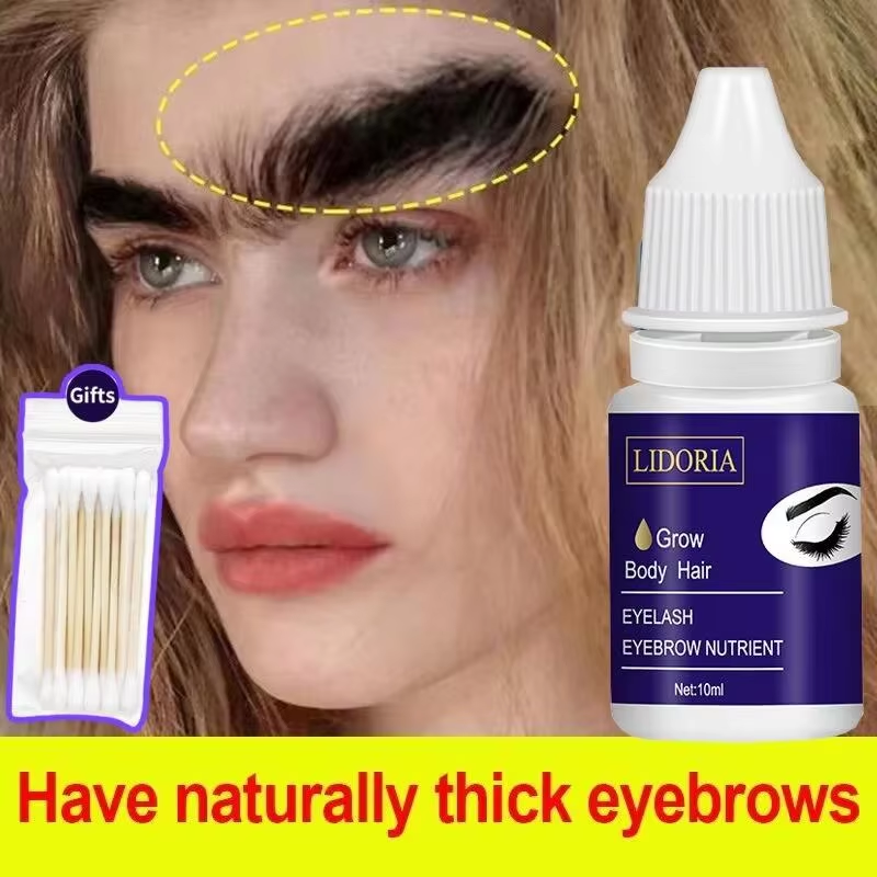Eyebrow Growth Serum, Fast Eyelash Hair Growth, Anti Hair Loss Solution, Prevent Baldness, Fuller Thicker Eyebrows