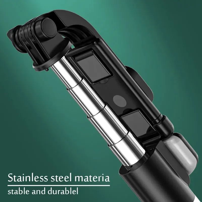 Bluetooth Selfie Stick Tripod with Light