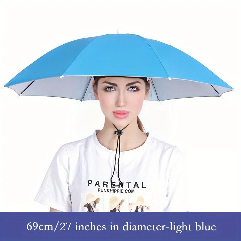 Industrial-Standard Hands-Free Wearable Sunscreen Umbrella Hat