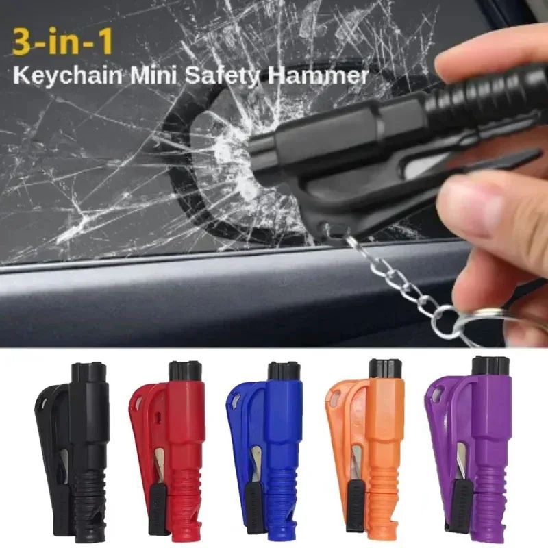 Mini Car Safety Hammer Window Breaker Tool