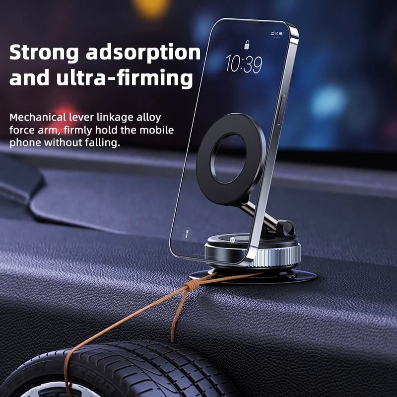 Magnetic Phone Holder with Three Axis Rotation