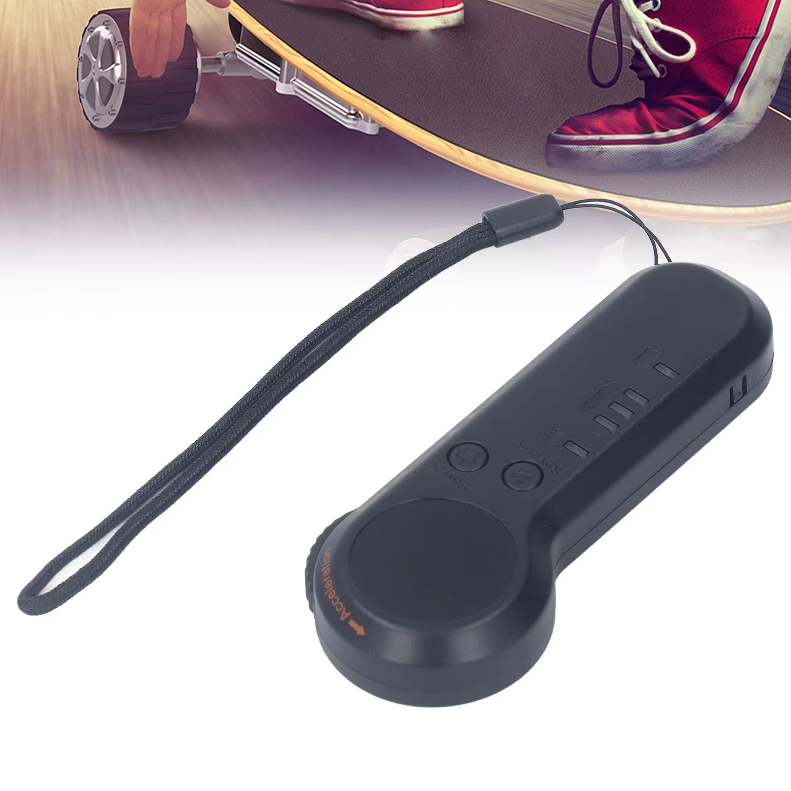 Wireless Electric Skateboard Remote Control – 2.4GHz Handheld Smart Replacement Controller