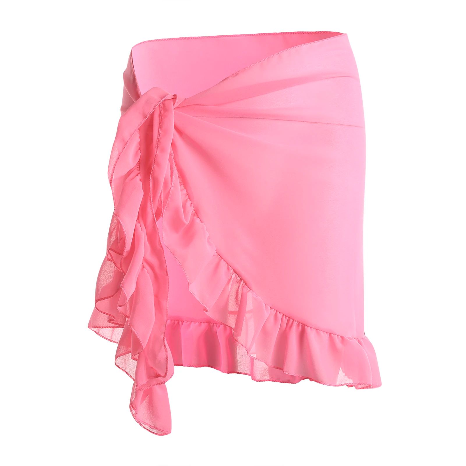 Chiffon Beach Sarong Wrap Skirt