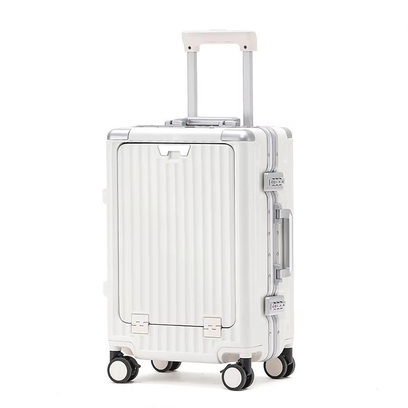SkyBoard 20-Inch Aluminum Frame Smart Carry-On Trolley Suitcase