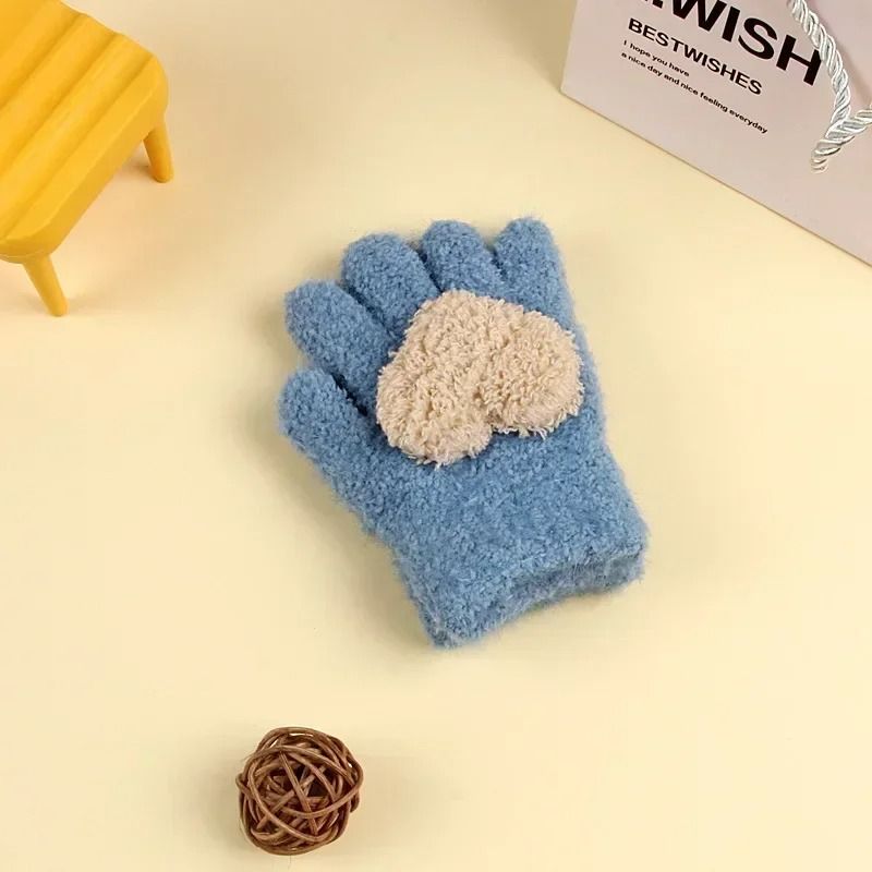 Cartoon Animal Thickened Baby Mittens