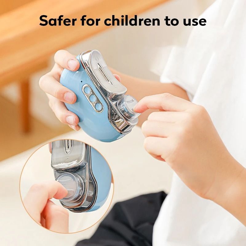 4-in-1 Automatic Electric Nail Clipper – Integrated UV Drying Lamp & Polishing Tool – High-Yield Manicure Interaction Hu