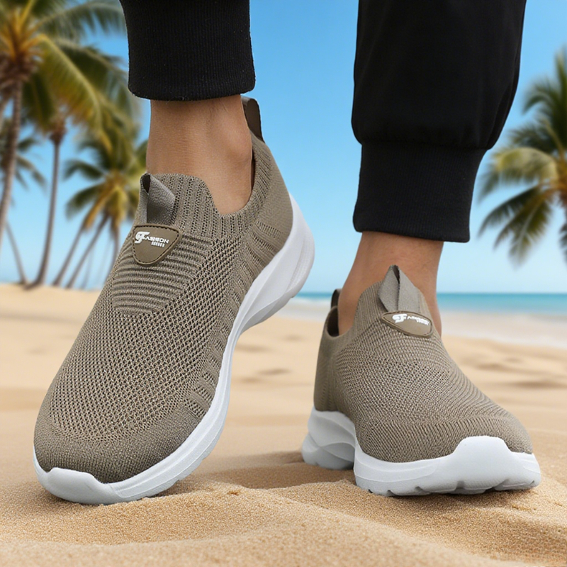 Outdoor Breathable Athletic Gym Running Shoes, Fashion Casual Sneakers, Lightweight Men Tennis Footwear