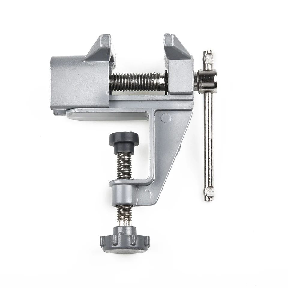 Mini Table Bench Vise – Aluminum Alloy Work Clamp for DIY, Jewelry Repair, Crafting, and Home Projects