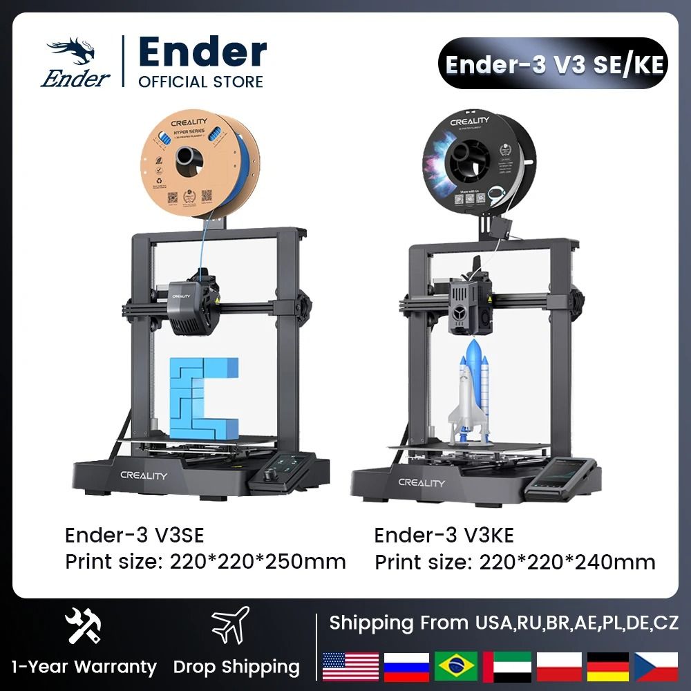 Creality Ender 3 V3 SE High Speed FDM 3D Printer