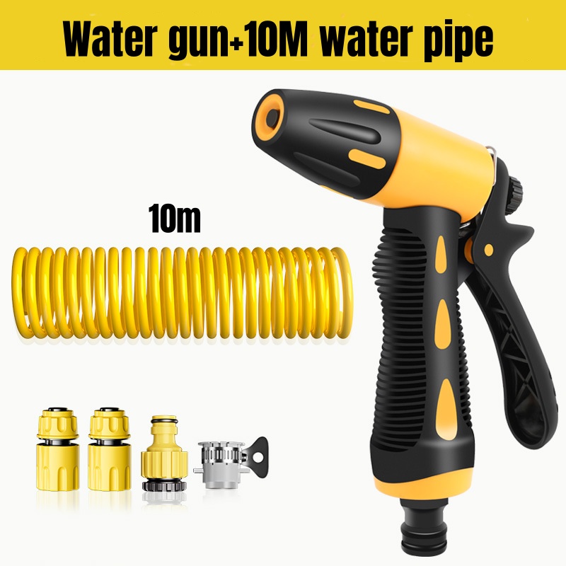 Telescopic Water Pipe with High Pressure Nozzle Car Washing Tool Set