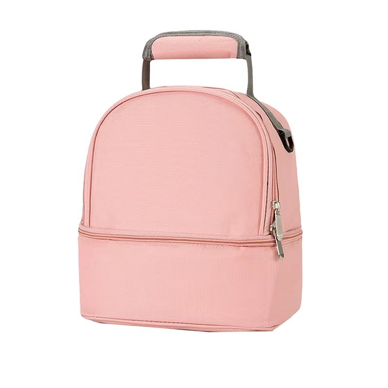 Insulated Double-Layer Large Capacity Mommy Diaper & Picnic Bag