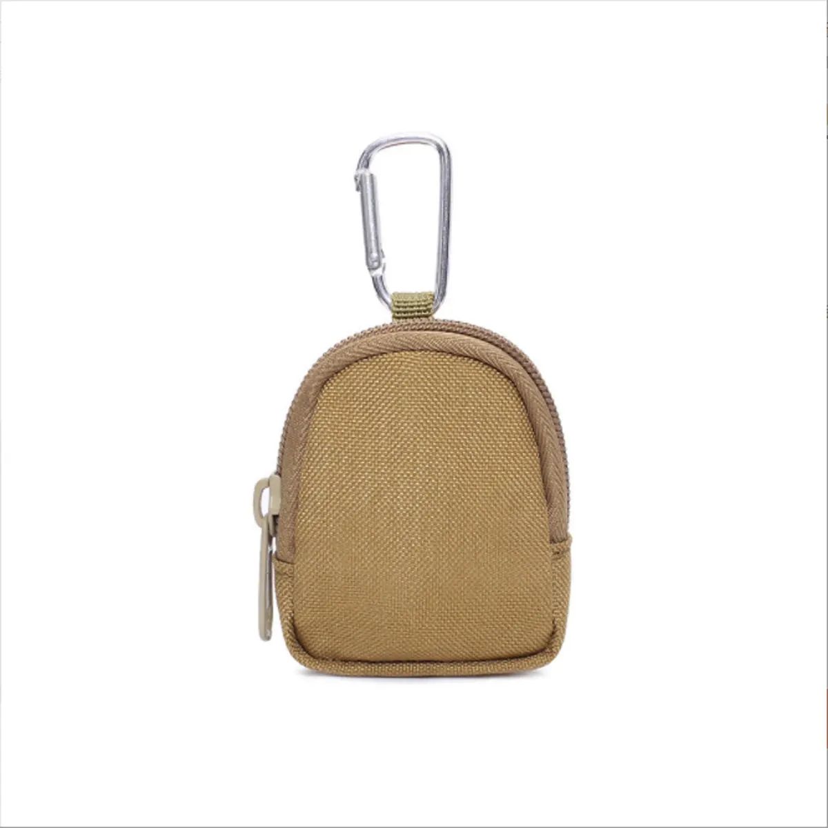 Compact Tactical Key & Coin Pouch - Everyday Carry Key Bag Wallet