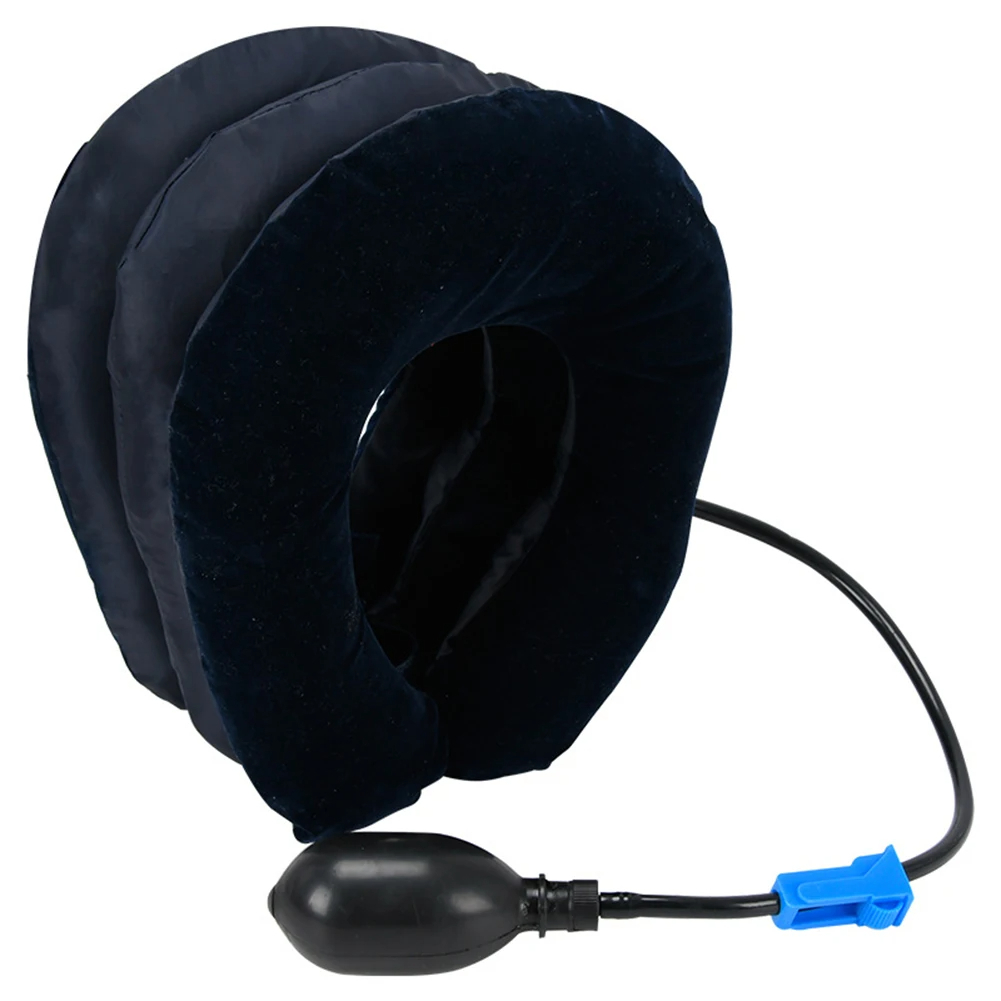 Inflatable Neck Stretcher Support for Cervical Traction Stress Relief & Relaxation for Men and Women